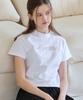 LETTER FROM MOON Shining Logo T-Shirt (White)