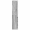 Highboard Gray Sonoma 37.5 X 35 X 180 Cm Particleboard