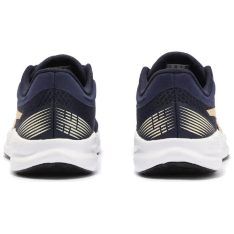 Puma Pantofi de alergare trail cu profil jos, confortabili, ușori, respirabili Profoam, unisex, sneaker albastru, alb, galben 377995-15