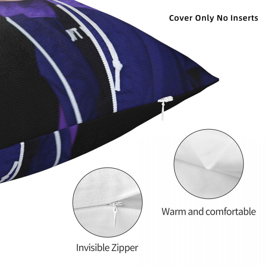 Wang Yibo Square Pillowcase Cushion Cover Pillow Case Throw Pillow Cover for Home Bedroom Car