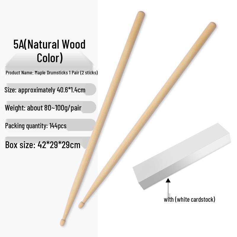 Farbige 5A Nylon-Schlagzeugstöcke für Jazz, Bühnenauftritte & Schlagzeug