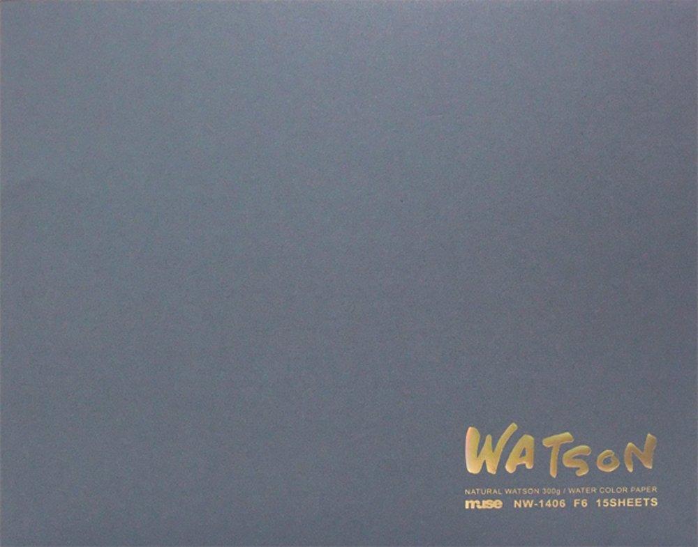 

Muse Watercolor Paper Watson Block F6 300g Natural 15 Sheets NW-1406 F6