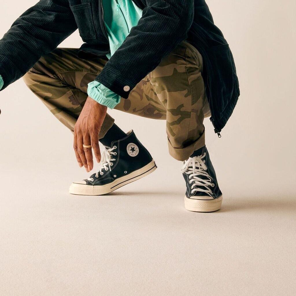 Sneakers Converse Chuck 70 Vintage Canvas Black/black/egret