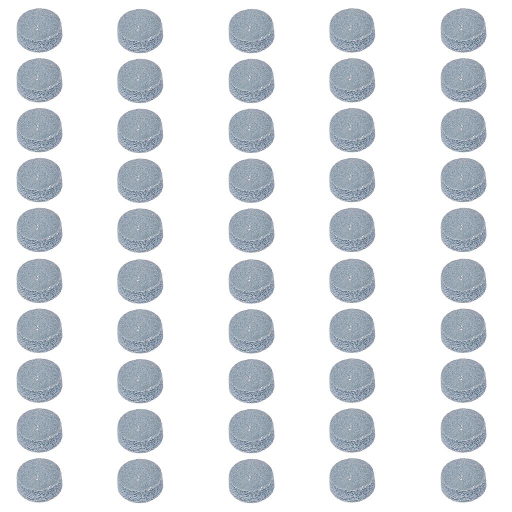 50PCS Billiard Pool Cue Tips PU Stick Tips Replacement for Pool Cues and Snooker Accessories