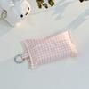 Korean Cute Polka Dot Handmade Lace Mini Tissue Bag High Appearance Portable For Out Storage Hanging Bag