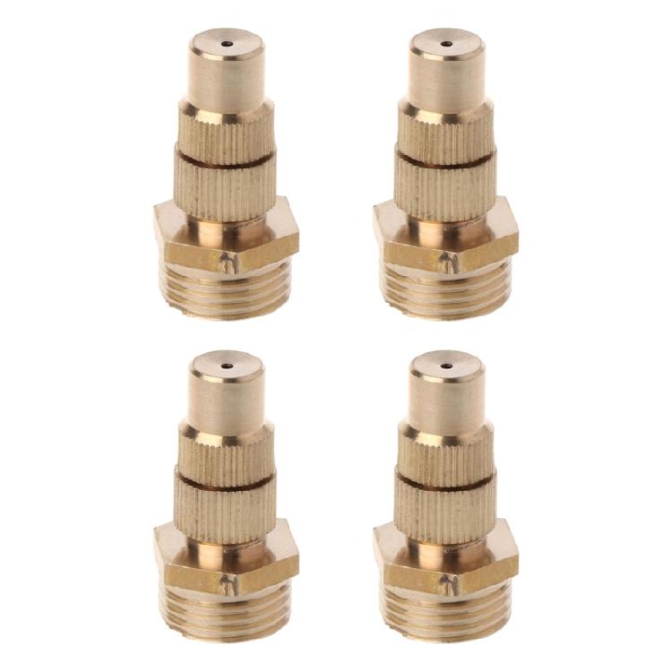 Brass High Atomization Nozzles Gardenings Misting Spray Nozzles Cooling Watering 1