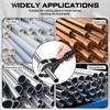 Ratsche Rohrabschneider Zinklegierung Set für 8-29 mm Edelstahl Kupfer Kunststoff Aluminiumrohr mit 3 Ersatzschneidrädern