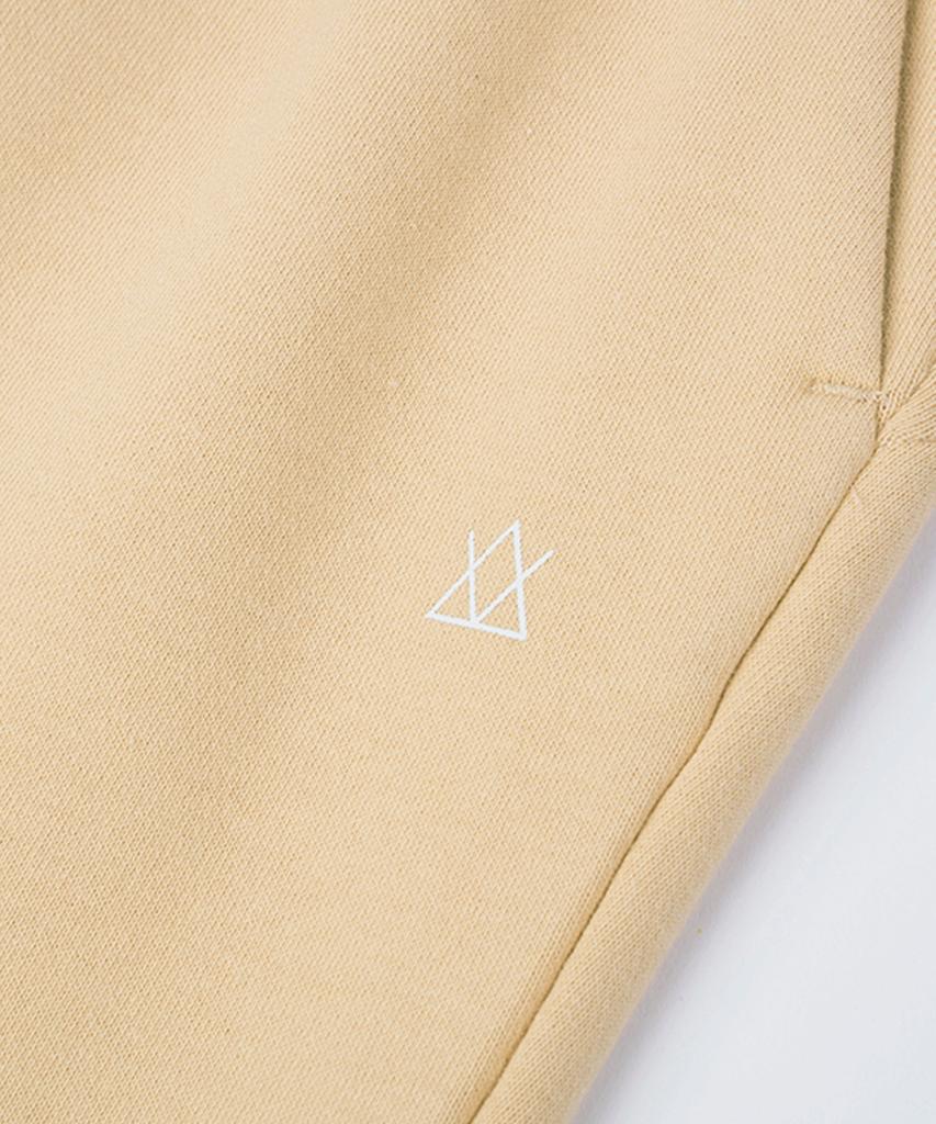 AKIII CLASSIC Icon Logo Jogger Pants Vanilla Yellow