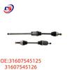 Compatible Half-Shafts for Mercedes-Benz & BMW: Part Numbers 31607529202, 31607545125, 31607545126