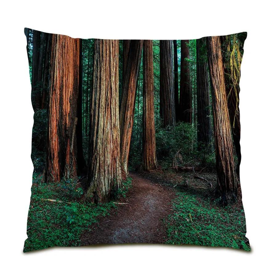 

Juste de coussin de voiture de canapé de Bureau, paysage Forestier, жираф, животное, люкс, украшение дома 60x60cm