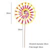 Gifts Garden Decoration Outdoors Rotating Toys Windmill Toys Wind Spinner Single Layer Windmill