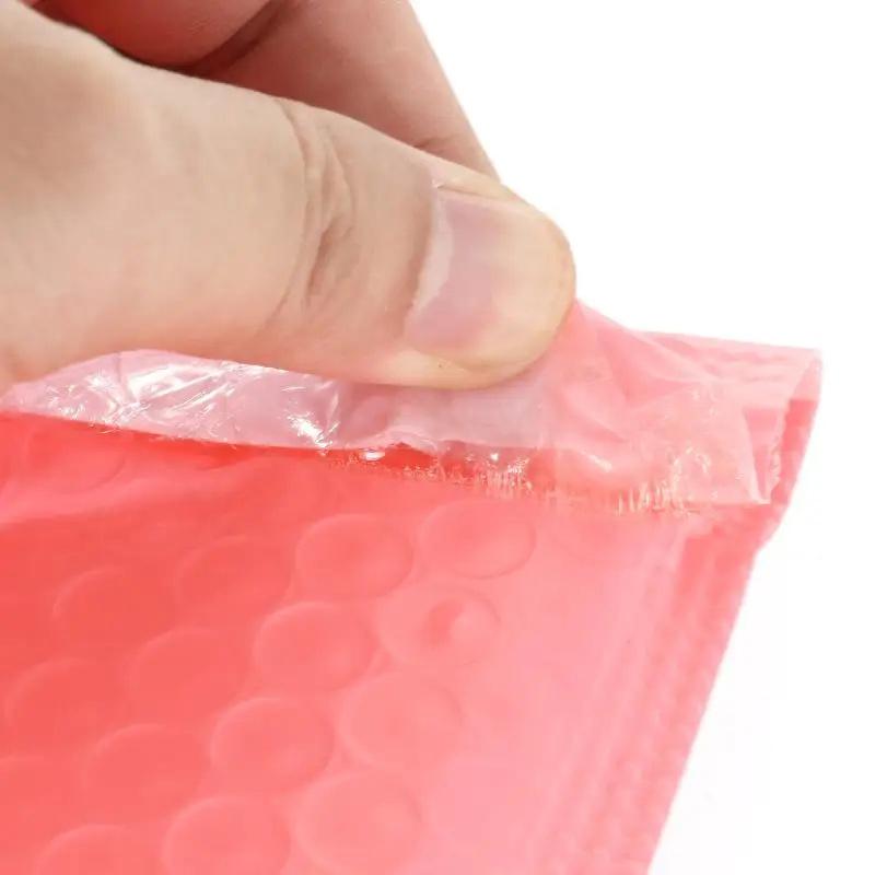 100pcs Bubble Mailers Pink Bubble Mailer Self Seal Padded Envelopes Gift Bags For Book Magazine Lined Mailer Self Seal