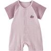 TONGTAI Baby Short-Sleeve Cotton Romper