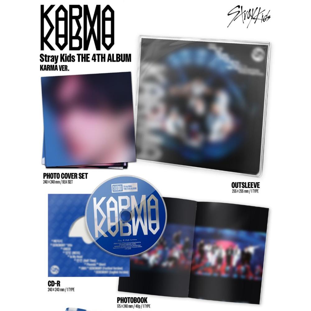 Stray Kids DET 4. ALBUMET KARMA (KARMA VERSJON.)