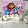 Gaby's Bubble House Muster Heimdeko Wandteppich, Wandbehang, Dekorative Wohnmobil Wandtuch.MGT0918046