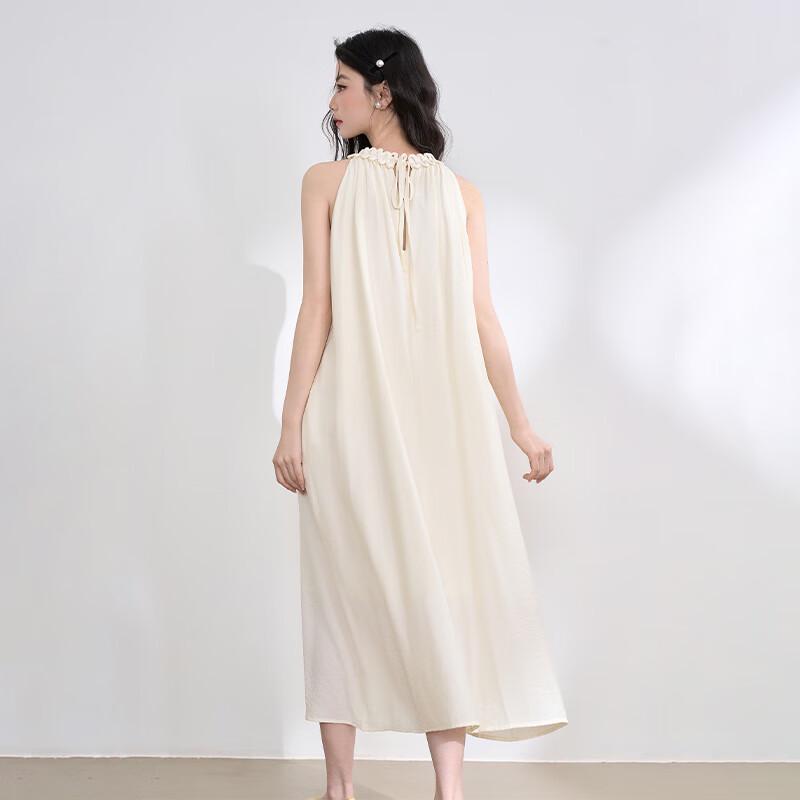 WESTSIDE Twist Knot Halter Sleeveless Maxi Dress