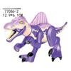 YG77086 Colorful Dinosaur Building Blocks Dimetrodon Raptor Brachiosaurus Small Particle Building Blocks Toy
