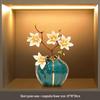 JINGRUIXIANG Decorative Vase with Magnolia Flowers