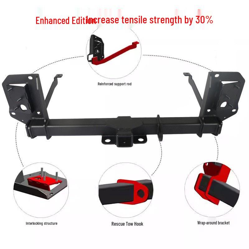 Reinforced Tow Hook for Tesla Model Y Trailer Hitch & RV Modification