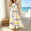 U Neck Sleeveless Maxi Dress Loose Fit,Lightweight & Breathable,Perfect for Beach Vacation,Outdoor Trip,Daily Casual,Easy To Match