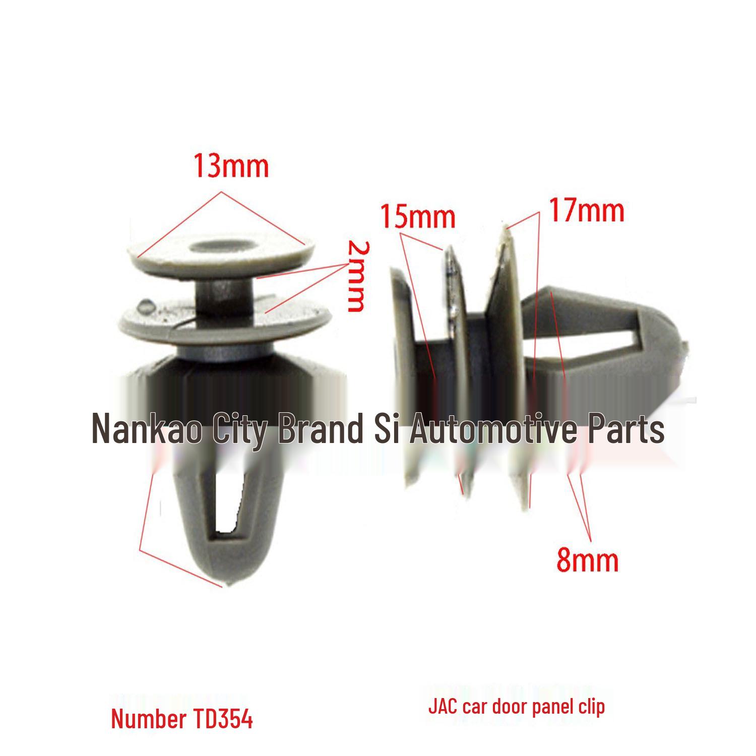 

JAC Kangling Shuailing Junling Interior Panel Fixing Clip 10000 Units