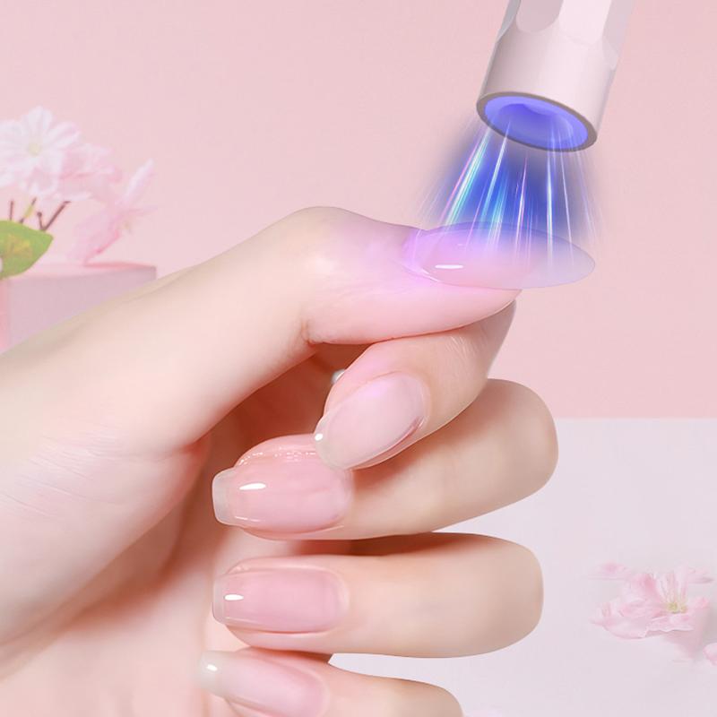 Portable Handheld Mini Nail Lamp For Gel Polish Quick Dry Flashlight Pen Usb Nail Dryer Machine Uv Led Nail Lamp