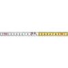 Shinwa Sokutei Fiber Folding Ruler, 10 Folds, Cm Display, 2m, 78833