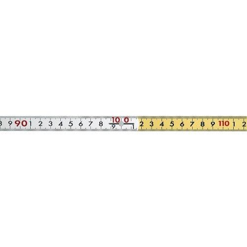 Shinwa Sokutei Fiber Folding Ruler, 10 Folds, Cm Display, 2m, 78833