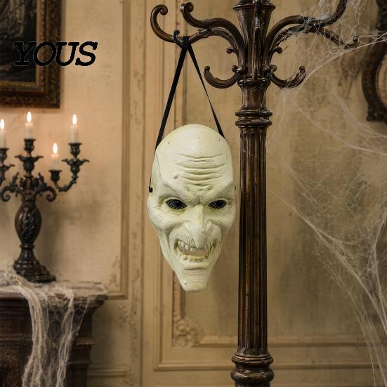 Realistic Halloween Horror Decor Scary Masque for Adults, Creepy Full Face Three-dimensional Masque, Masquerade Cosplay Costume or Party Accessory