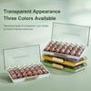 Mini 21-Grid Vitamin Storage Case 7-Day Divided Medicine Box Weekly Pill Organizer Box  Home