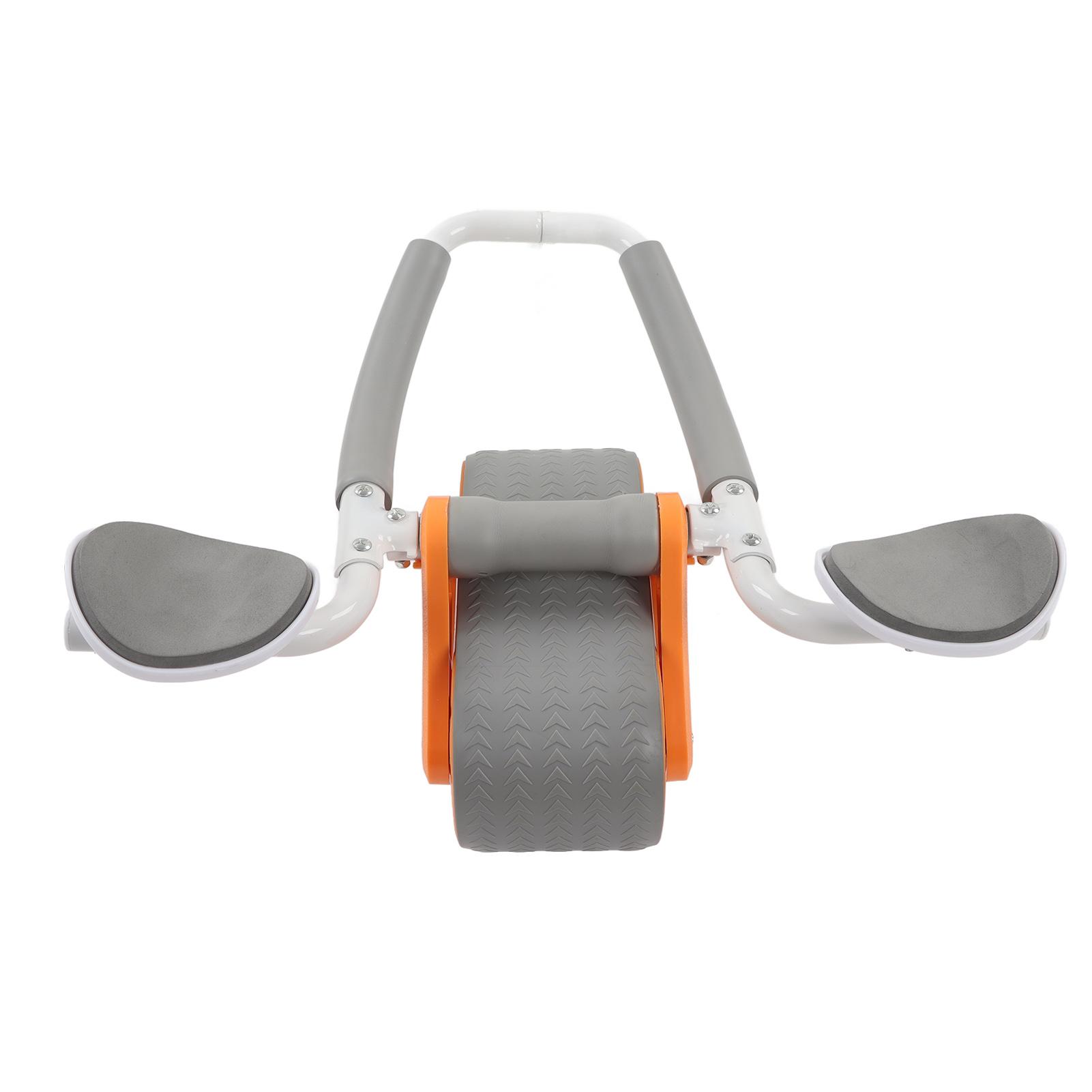 Double Round Abdominal Wheels Roller Domestic Abdominal Exerciser Home Gym Fitness Equipment for Men Women Core Workouts