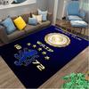 1pc Rangers FC Rug, Digital Printed Home Chair Sofa Mat, Durable Office Area Carpet, Beautiful Festival Decorations