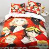 Anime Tokyo Revengers Ryuguuji Ken Sano Manjiro Bettbezug Cartoon Bettwäschesets Bettset Steppdecke Bettdeckenbezüge Heimtextilien