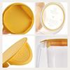 New 1000ML Filter Measuring Cup Large Capacity with Scale Baking Cups Thickened Cold Water Kettle Kitchen Baking Gadgets