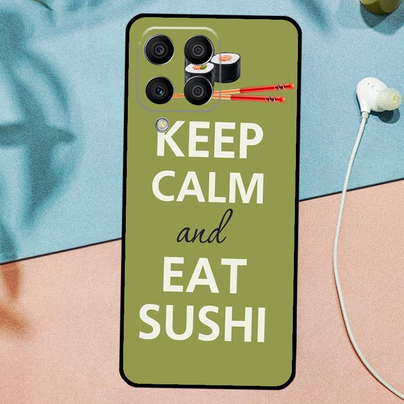 Sushi Maki Rice Kitchen Food Cute For Samsung Galaxy M21 M31 M11 M13 M33 M53 M16 M06 M12 M14 M15 M35 M55 M34 M54 M32 M52 Case
