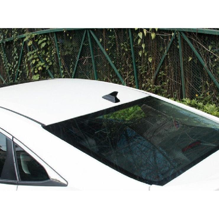 Fit For Honda Civic 2016- ABS Black Shark Fin Antenna Aerial Cover Trim 1PCS