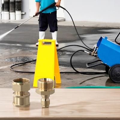 Connector Gold Color High Pressure Washer Accessories
