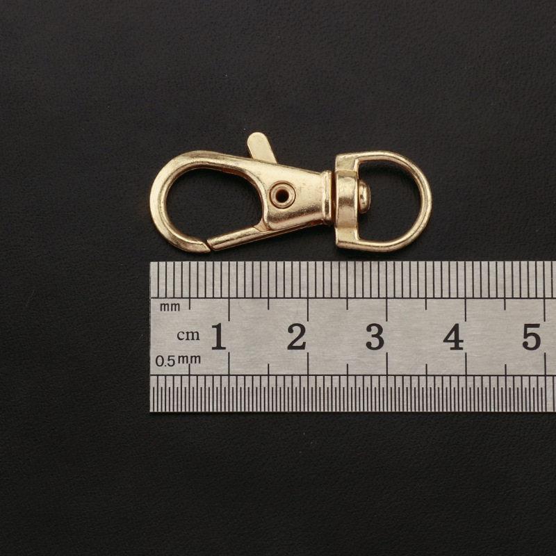 Lobster Clasp Swivel Snap Hook Keychain for Bags and Luggage