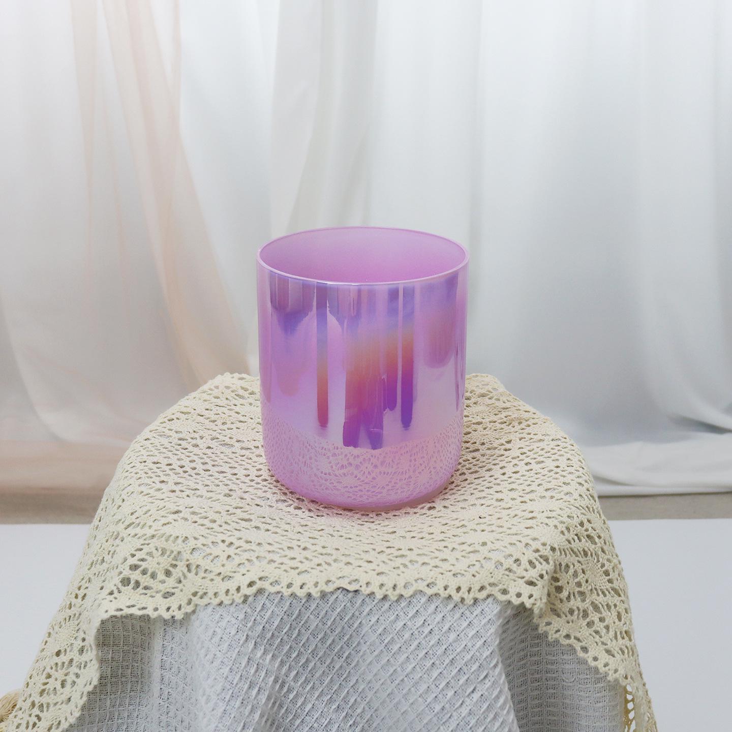 

Handmade Crystal Singing Bowl for Sound Therapy and Meditation 6-inch