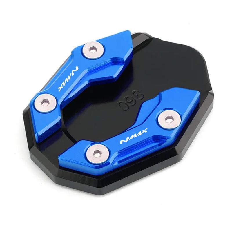 2025 Fit For YAMAHA NMAX155 NMAX125 NMAX 125 155 2017-2025 2025 Motorcycle CNC Side Stand Enlarger Kickstand Enlarge Plate Pad