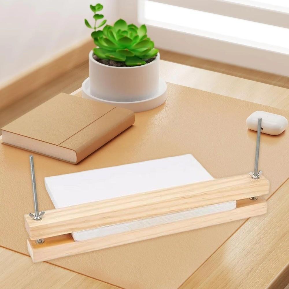 Multifunctional Bookbinding Press Sturdy Binding Machines Lightweight Wooden Book Press  School