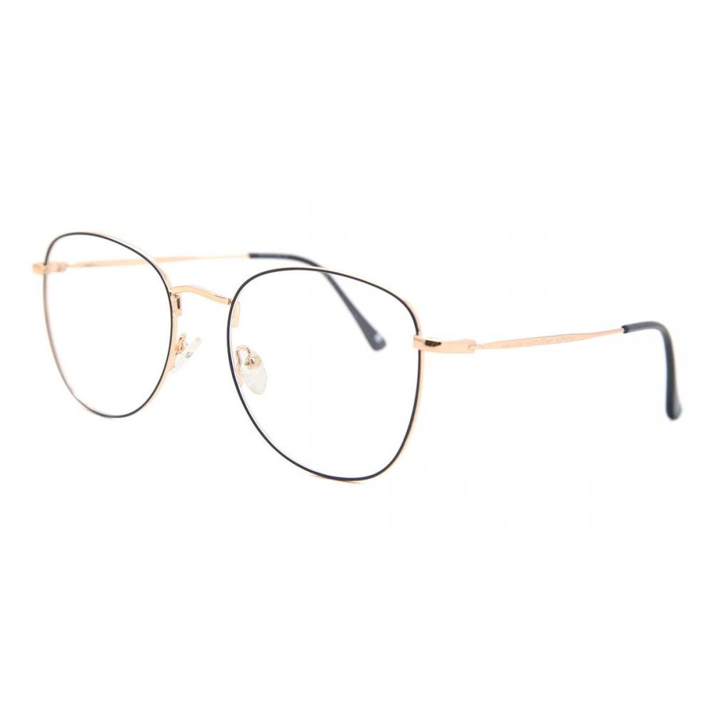 Full Rim Oval Blue Gold Smartbuy Collection Libai 924c Fashion Unisex Eyeglasses