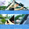 Car Retractable Windshield Visor Shutter Blinds,Car Sun Shades Cover, Front Window SUV Protector for Universal Motor Vehicles
