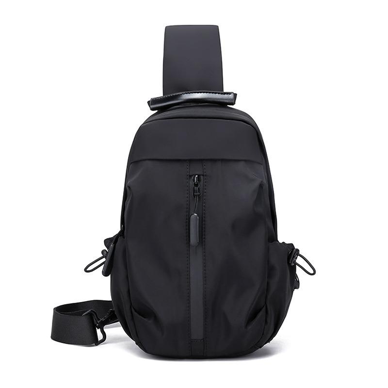 New simple and lightweight messenger bag men's outdoor leisure men's sports breast bag large-capacity student shoulder bag
