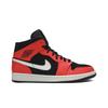 Air 1 Retro Mid 'Infrared 23' (Unisex) Black / White / Infrared 23 Vintage Basketball Shoes 554724 061