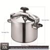 Explosion-Proof Stainless Steel Commercial Pressure Cooker and Wok