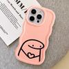 Funny Cartoon Case for iPhone 16 Pro Max 13 8 17 Air 14 11 15 Plus XR 12 Soft Phone Cover