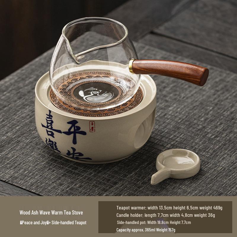 Tea Brewing Candle Warmer & Aroma Diffuser: A Compact Stove for Heating and Roasting Tea Cups