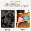 Shoes Storage Organizer Bags Non-woven Travel Portable Closet Bag Waterproof Pocket Clothing Shoes Tranparent Storage