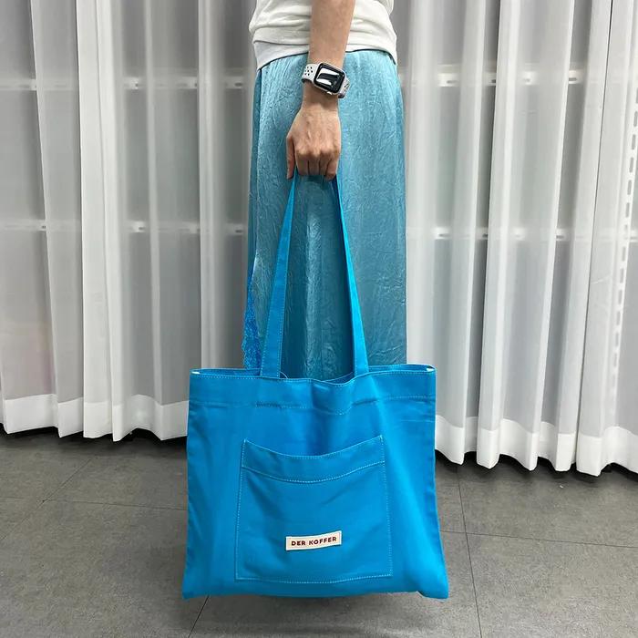 SHOPPER POCKET BAG [L/BLUE]